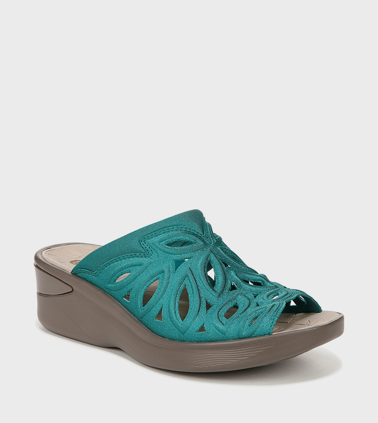 Naturalizer zaya wedge slide sandal online