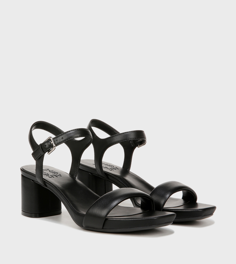 IZZY Ankle Strap Block Heel Sandals