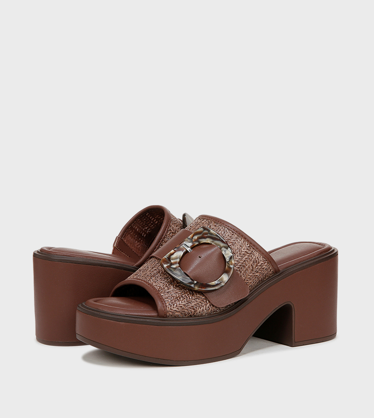 CLARA Buckle Strap Heel Sandals