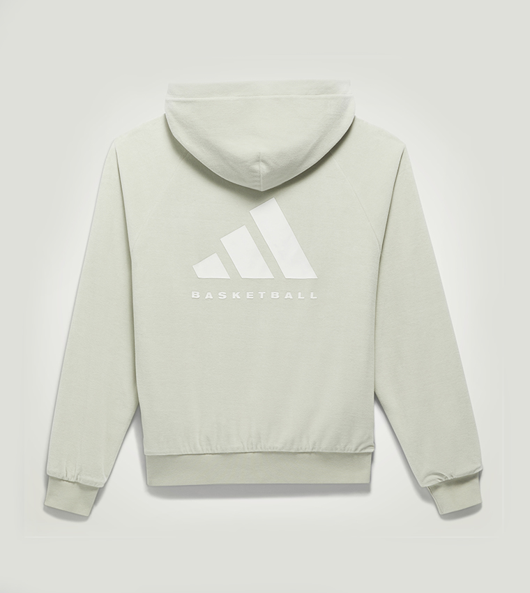 Velour Basketball Hoodie