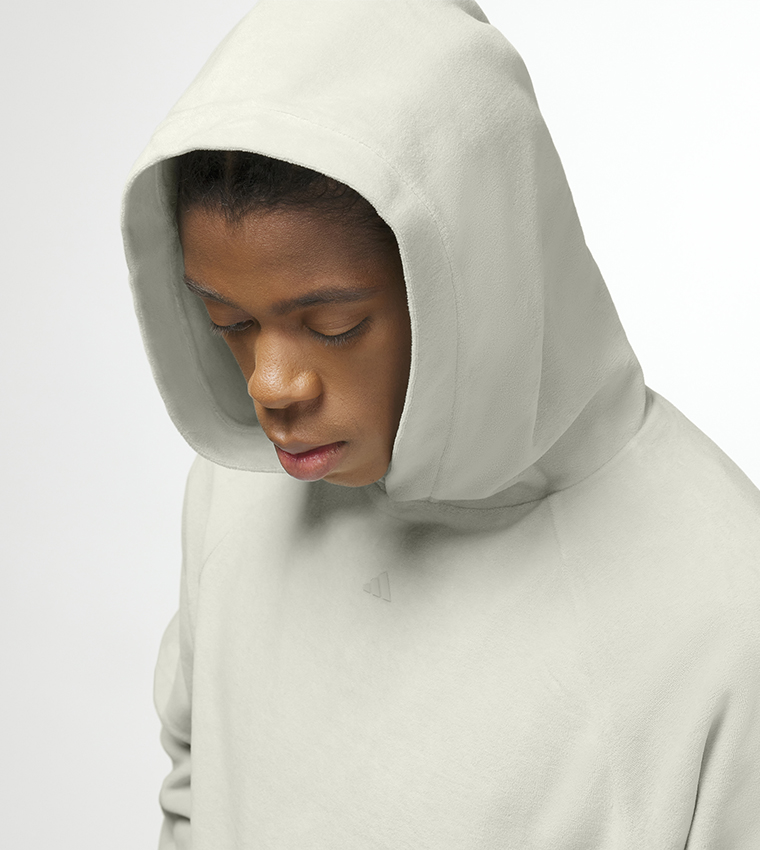 Velour Basketball Hoodie