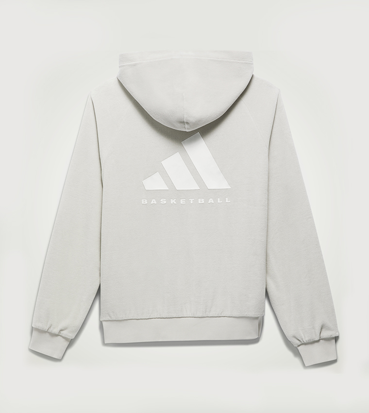 Velour Basketball Hoodie