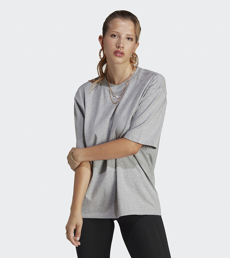 Solid Crew Neck Active T-Shirt