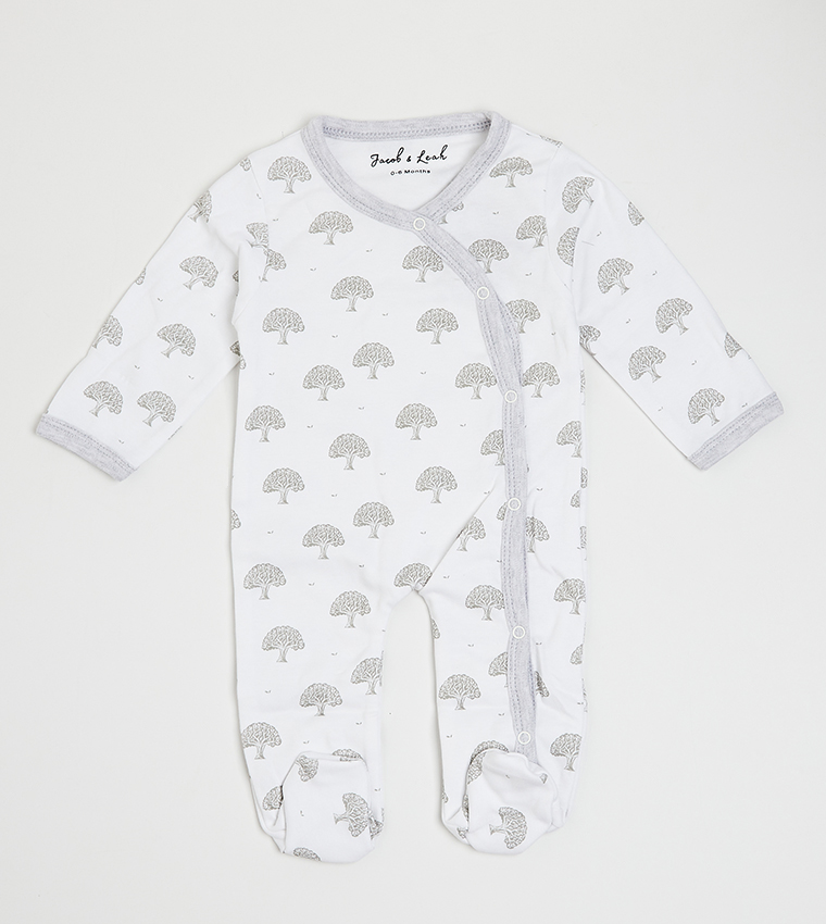 Buy JACOB & LEAH R&B Kids Sleepsuit & Bodysuit Set Of 3 In Grey