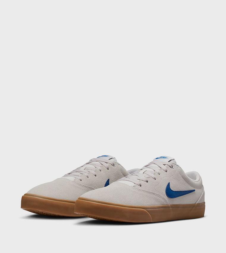 CHARGE Suede Lace-Up Sneakers