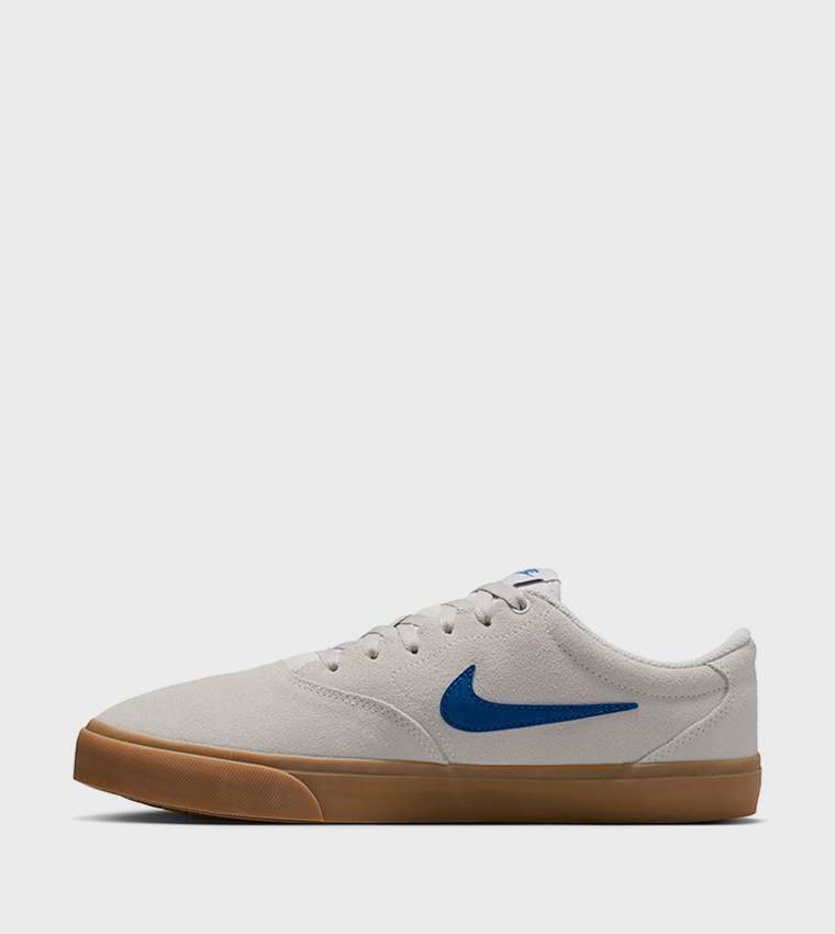 CHARGE Suede Lace-Up Sneakers
