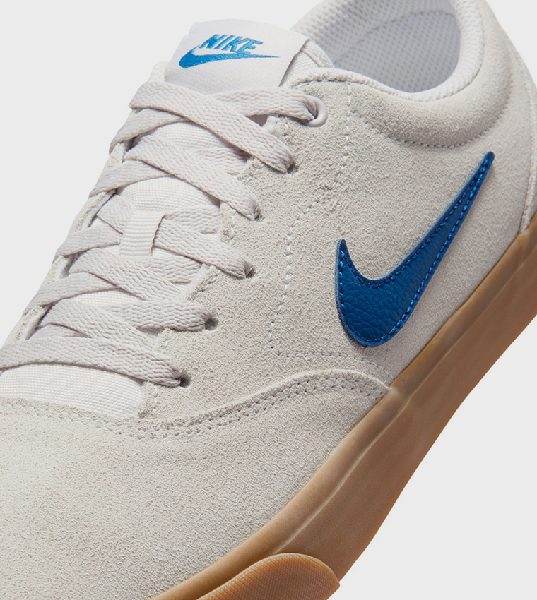 CHARGE Suede Lace-Up Sneakers
