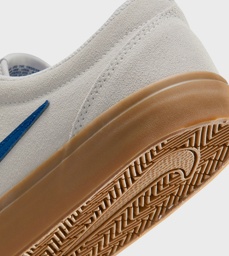 CHARGE Suede Lace-Up Sneakers