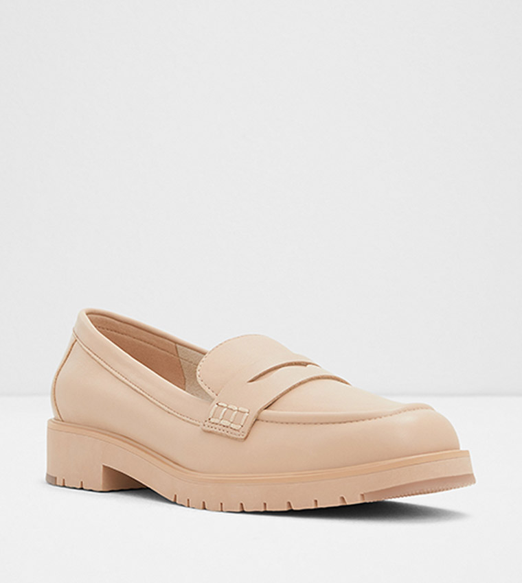 Buy Aldo Ibreda Loafers In Beige 