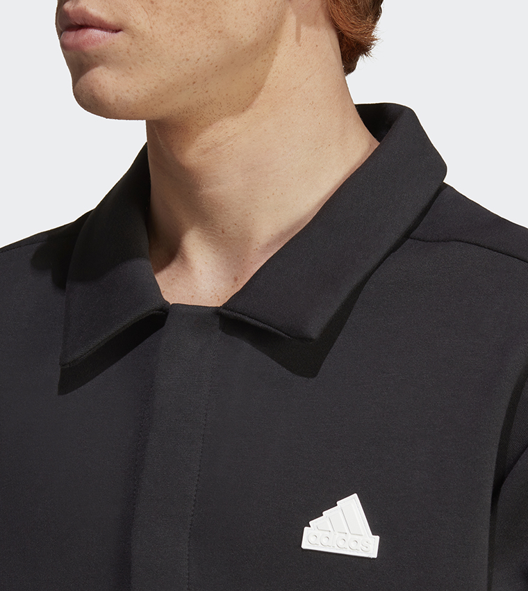 Logo Embossed Long Sleeves Jacket