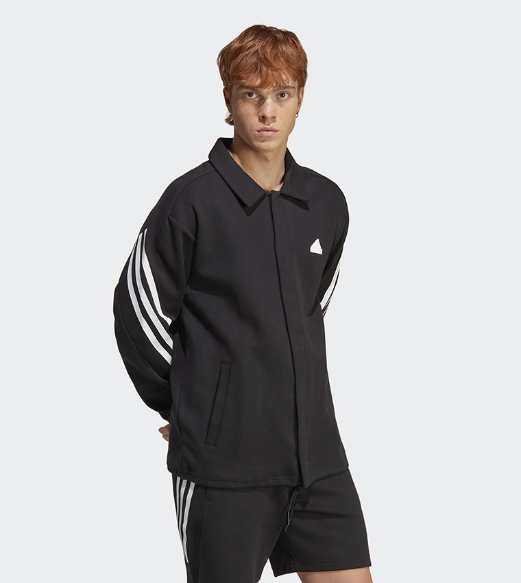 Logo Embossed Long Sleeves Jacket