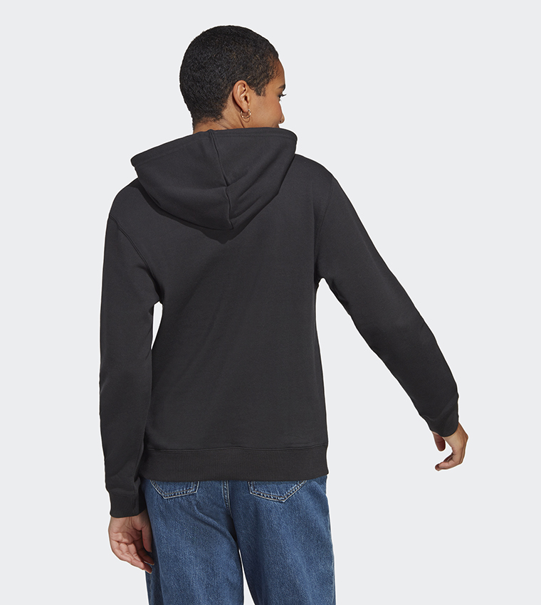 Logo Printed Long Sleeves Hoodie