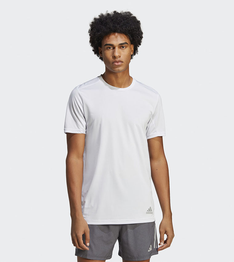 Run It Logo Printed Active T-Shirt