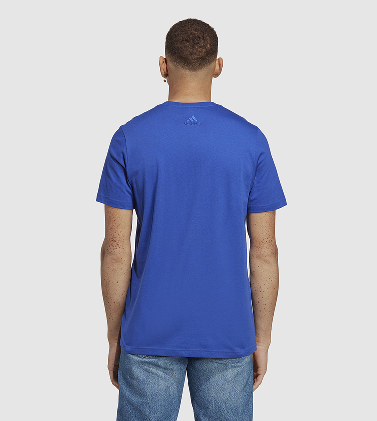 Logo Detail Crew Neck Athleisure T-Shirt