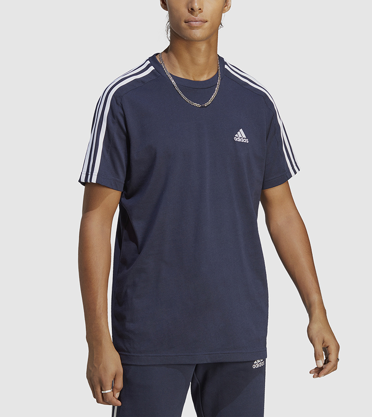 Logo Detail Crew Neck Athleisure T-Shirt