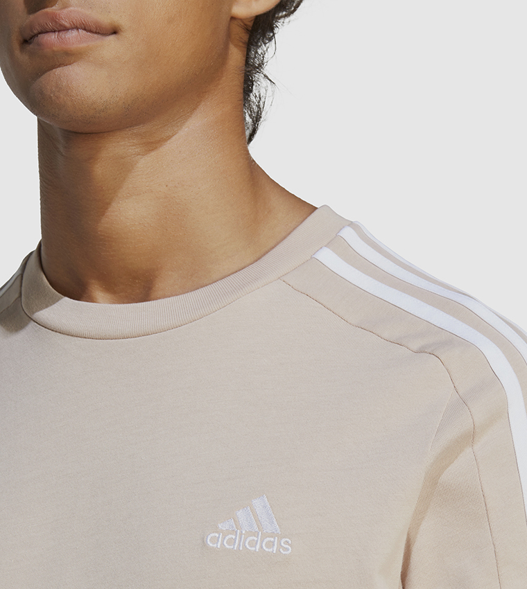 Logo Detail Crew Neck Athleisure T-Shirt