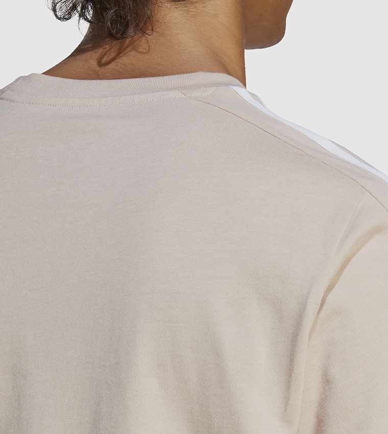 Logo Detail Crew Neck Athleisure T-Shirt