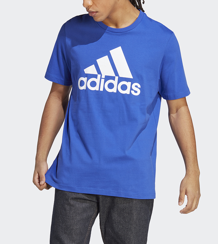 Logo Printed Crew Neck Active T-Shirt