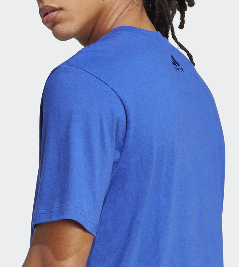 Logo Printed Crew Neck Active T-Shirt