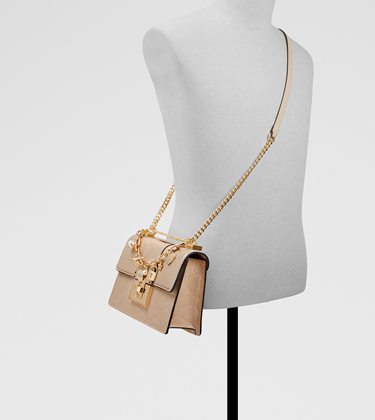 Buy Aldo Iconicharm Cross Body In Beige 6thStreet Oman