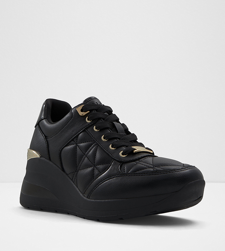 ICONISTEP Quilted Lace-Up Sneakers