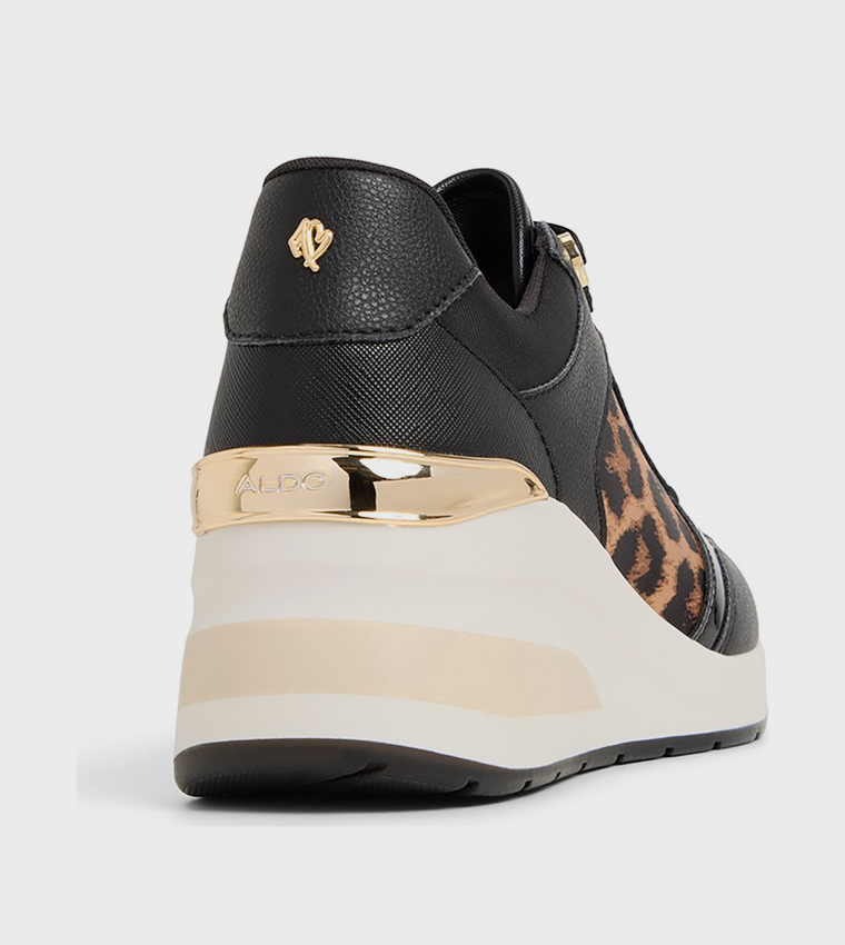 ICONISTEP Animal Printed Wedge Sneakers