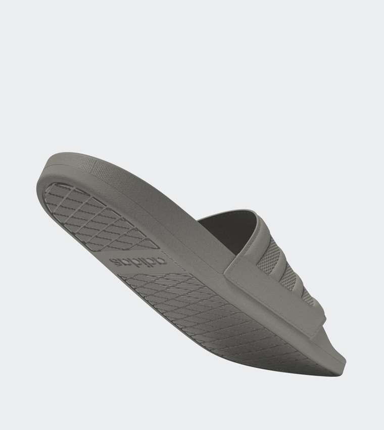 Grey adilette slides on sale