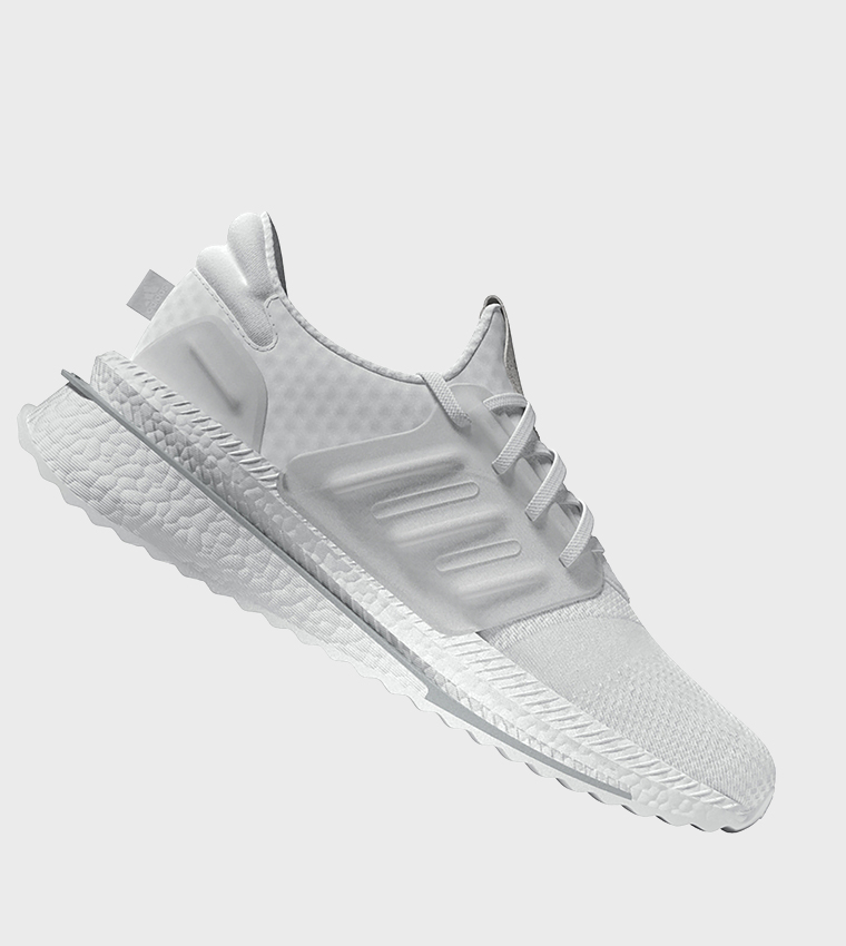 Adidas pure white top