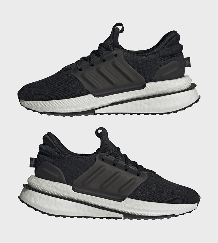 X PLR BOOST Textured Lace Up Running Shoes
