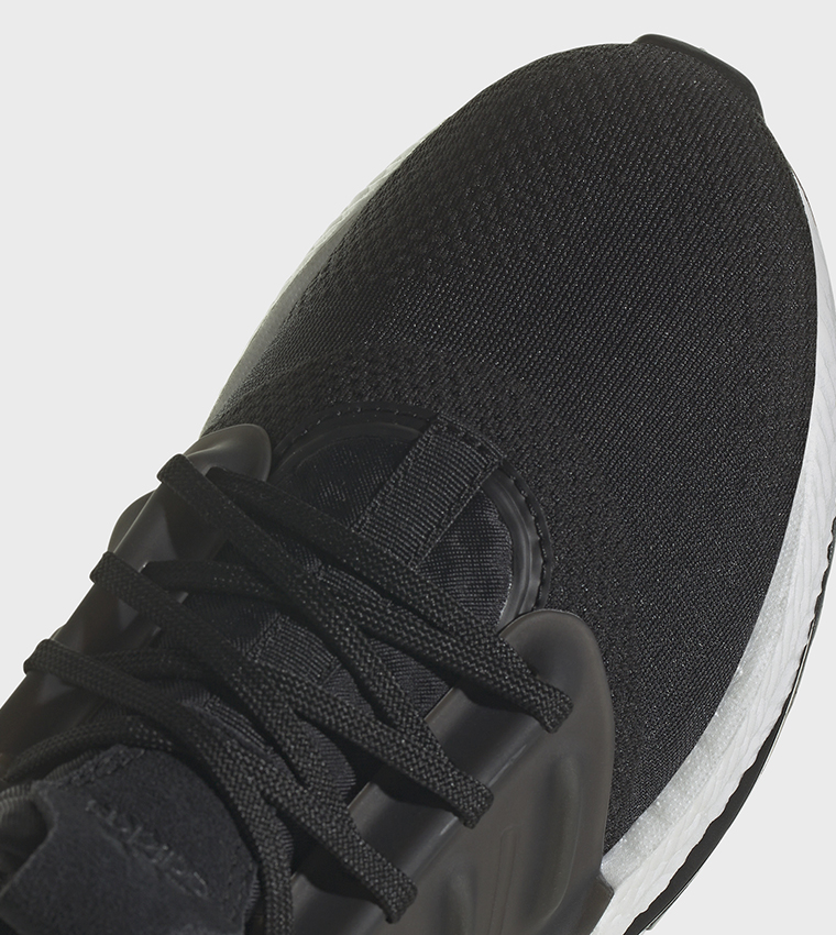 Buy Adidas X PLR BOOST Textured Lace Up Running Shoes In Black 6thStreet Bahrain