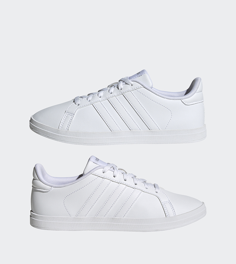 Buy Adidas COURTPOINT Low Top Sneakers In White | 6thStreet UAE