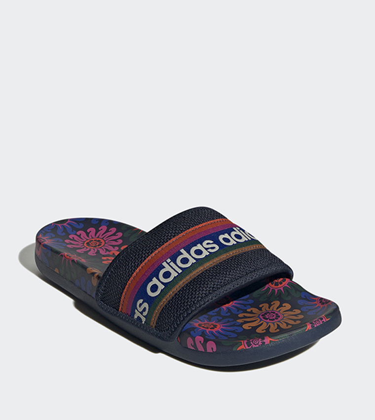 Adidas adilette multi-print slide sandal hotsell