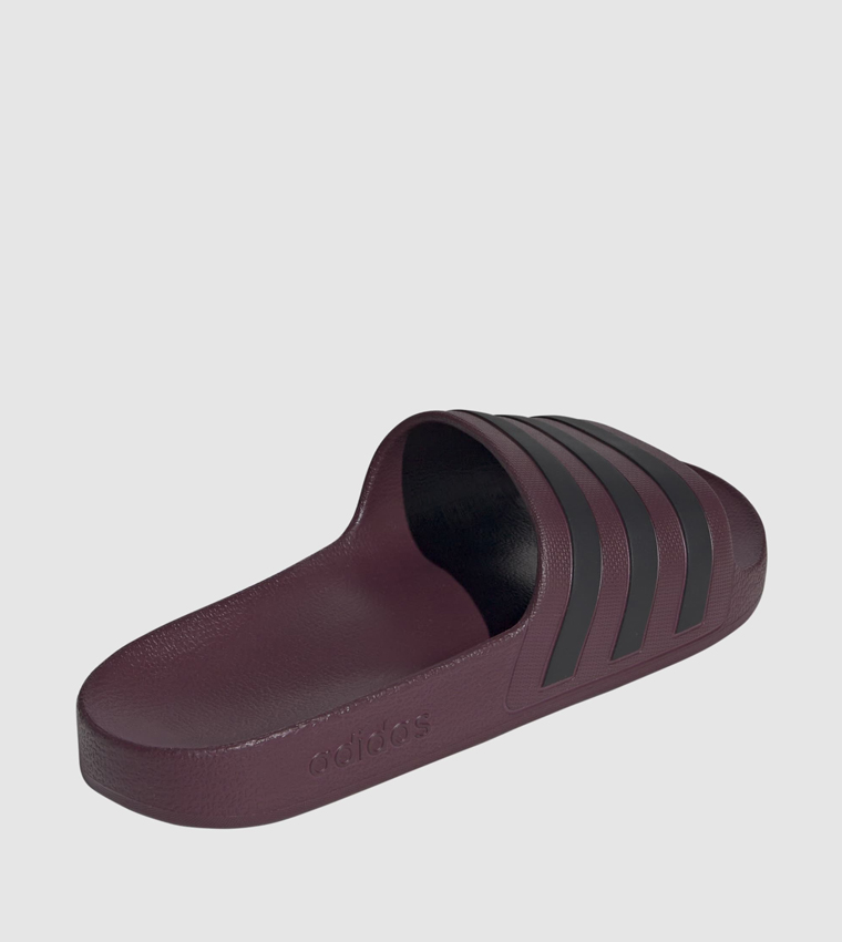 Adilette Aqua Striped Strap Slides