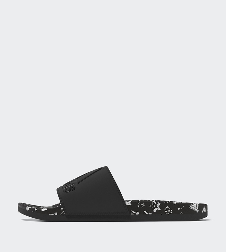 Adidas side logo sandal clearance