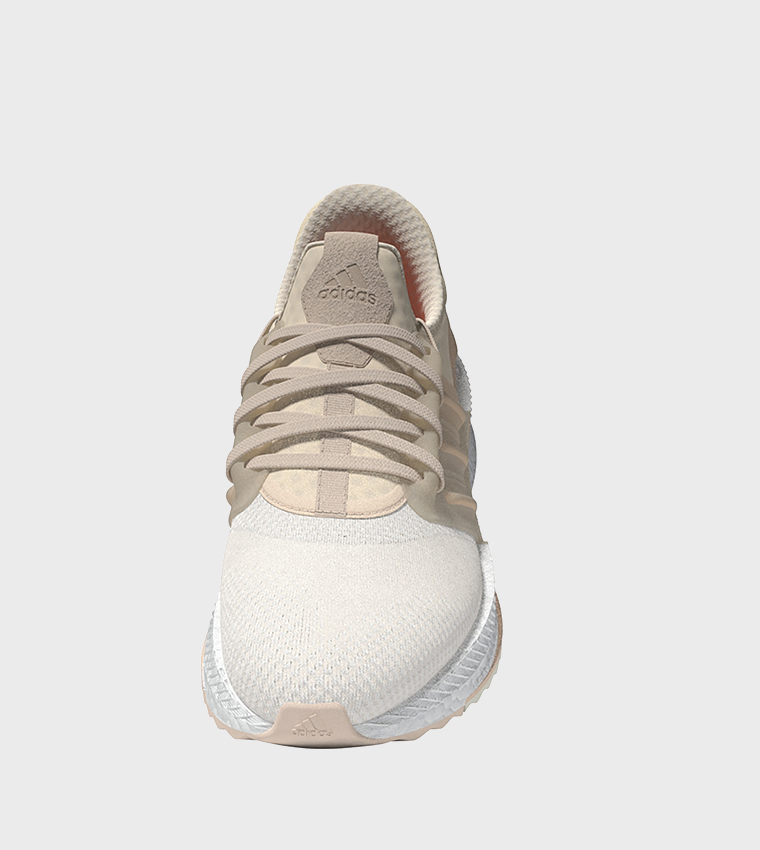 Buy Adidas X PLR BOOST Mesh Lace Up Running Shoes In White