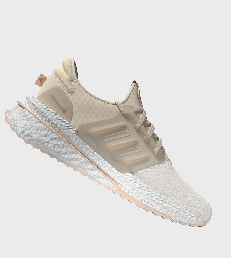 Buy Adidas X PLR BOOST Mesh Lace Up Running Shoes In White