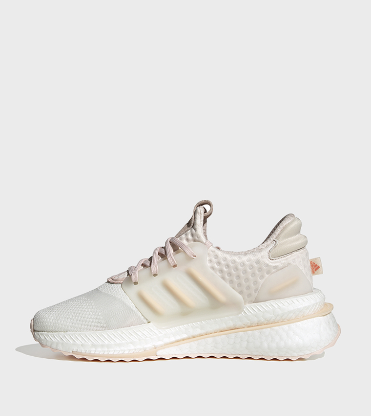 Buy Adidas X PLR BOOST Mesh Lace Up Running Shoes In White