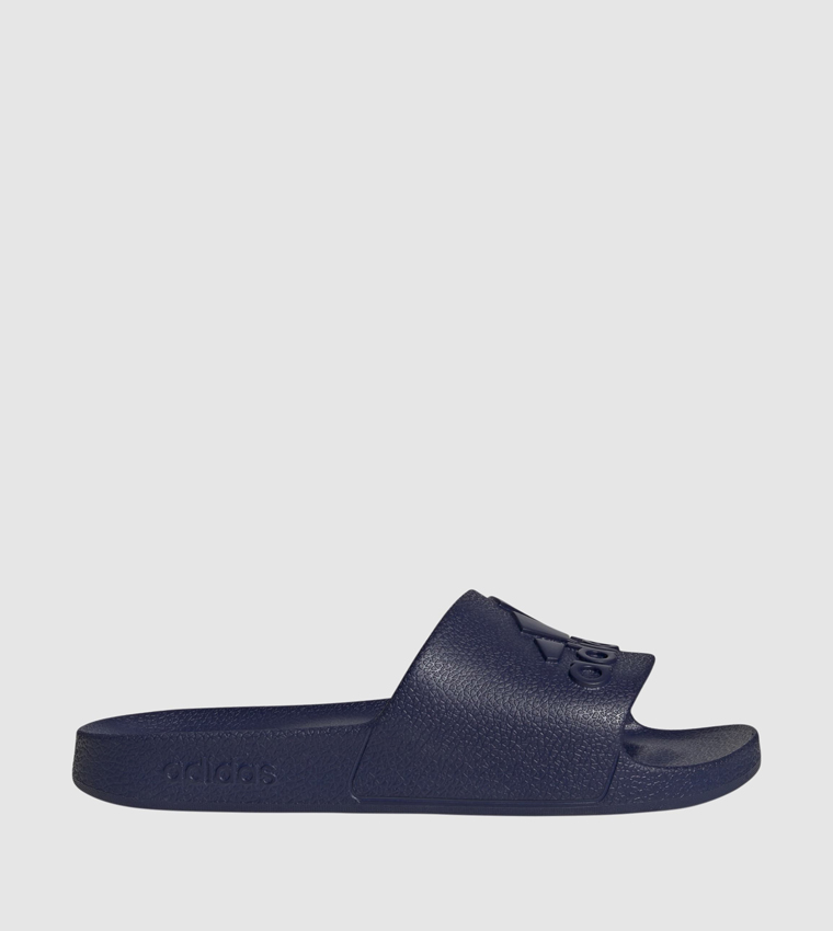 Adilette Aqua Logo Embossed Slides