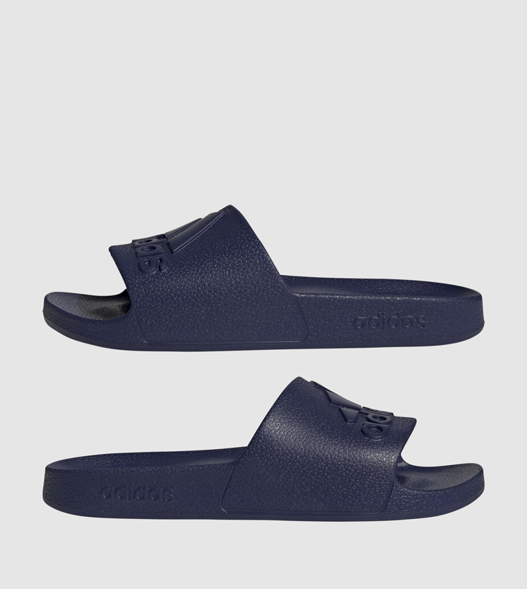 Adilette Aqua Logo Embossed Slides