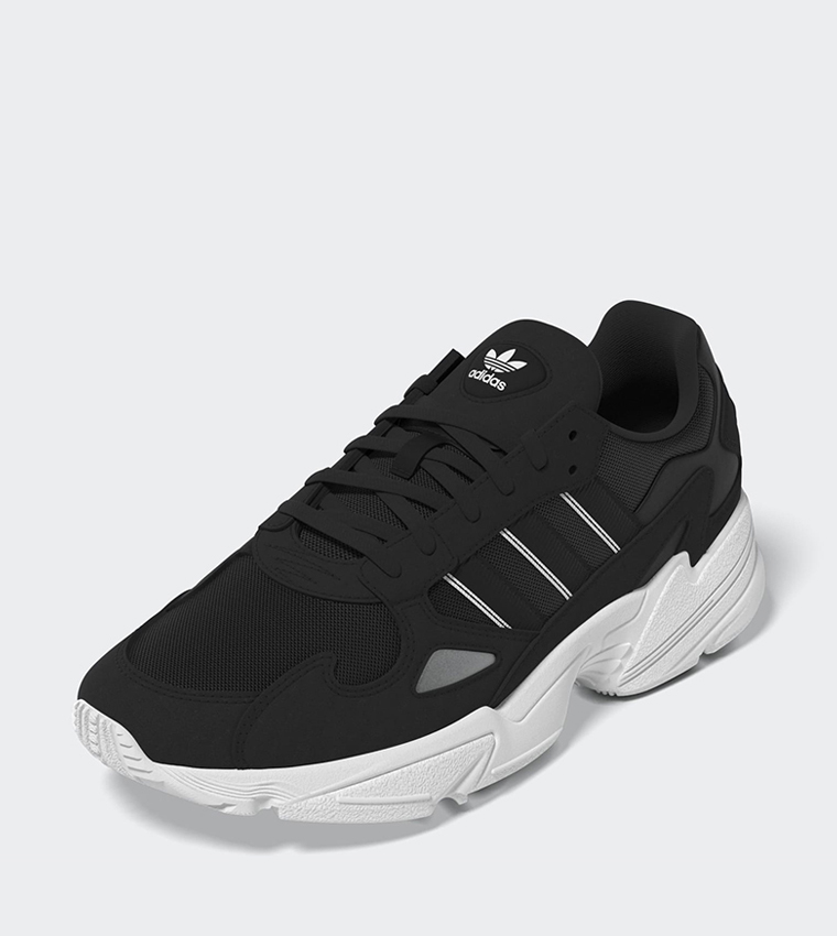 Adidas falcon mens lace-up running shoes shop