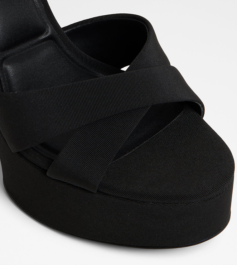 IGNATE Ankle Strap Platform Heel Sandals