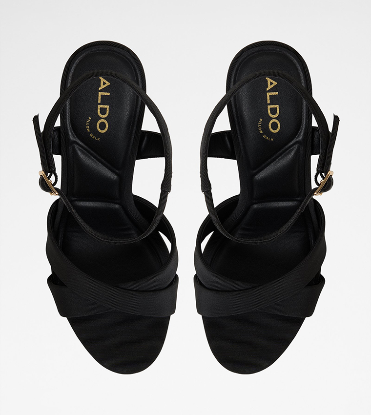 IGNATE Ankle Strap Platform Heel Sandals