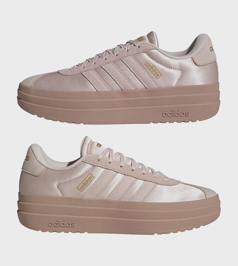 VL COURT BOLD Stripe Detail Platform Sneakers