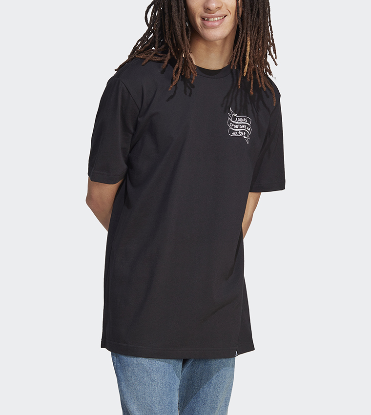 Printed Crew Neck T-Shirt