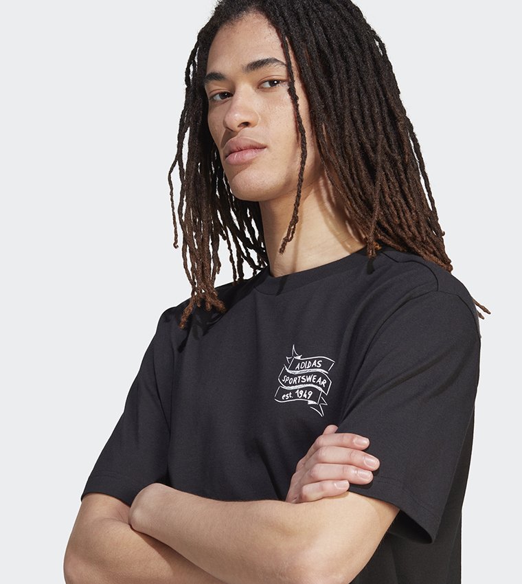 Printed Crew Neck T-Shirt