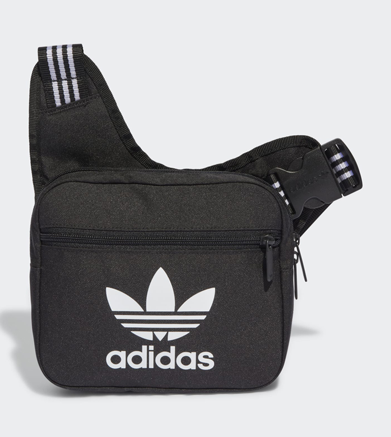 Buy Adidas Logo Printed Crossbody Bag In Black 6thStreet Qatar