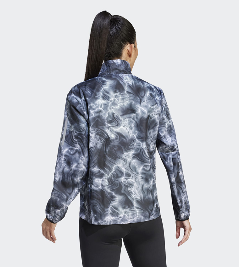 Own the Run Tie Dye Windbreaker Jacket