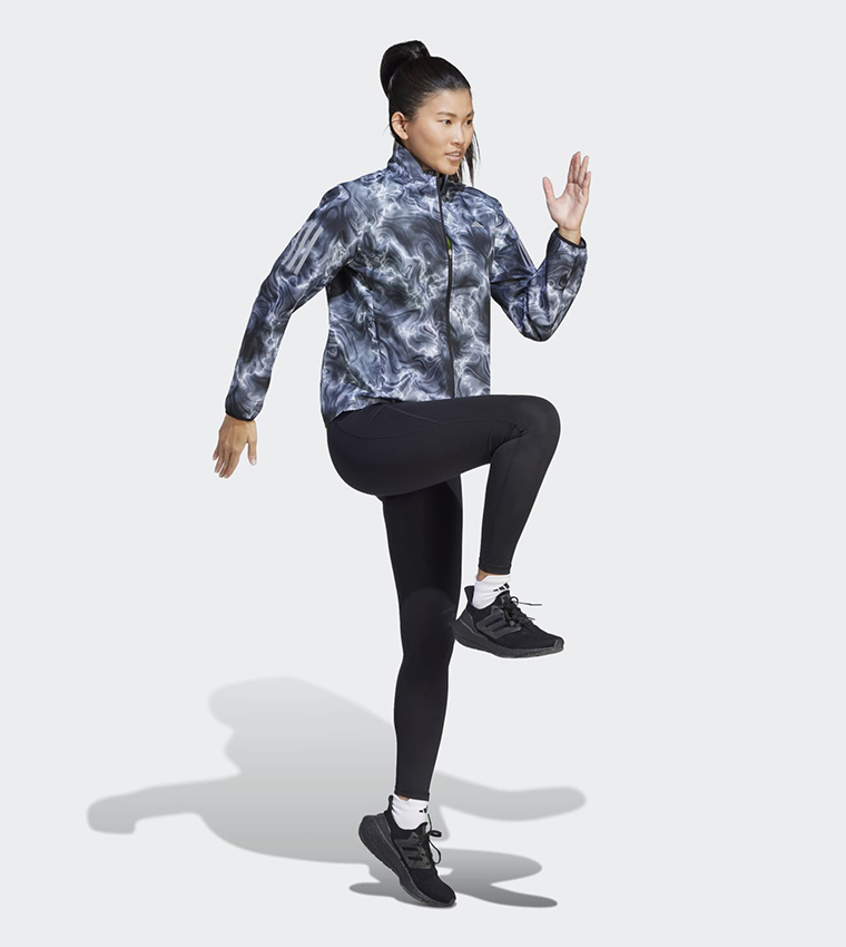 Own the Run Tie Dye Windbreaker Jacket