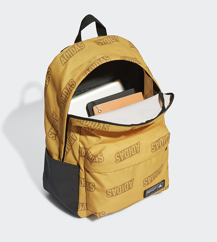 Adidas classic backpack yellow top