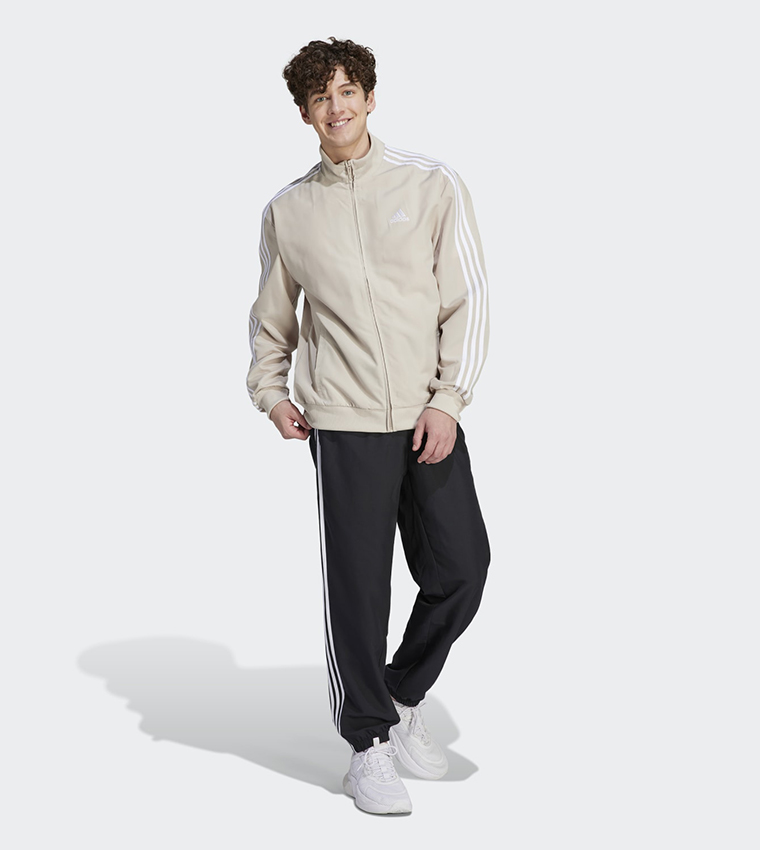 Adidas cream tracksuit cheap